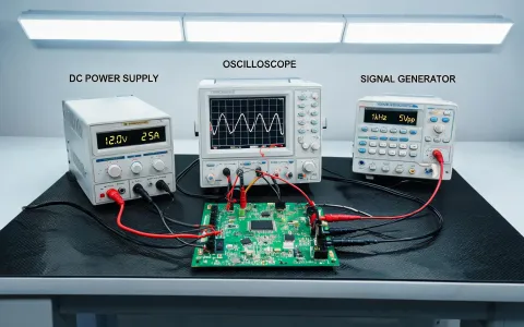 Electronics manufacturing validation bench